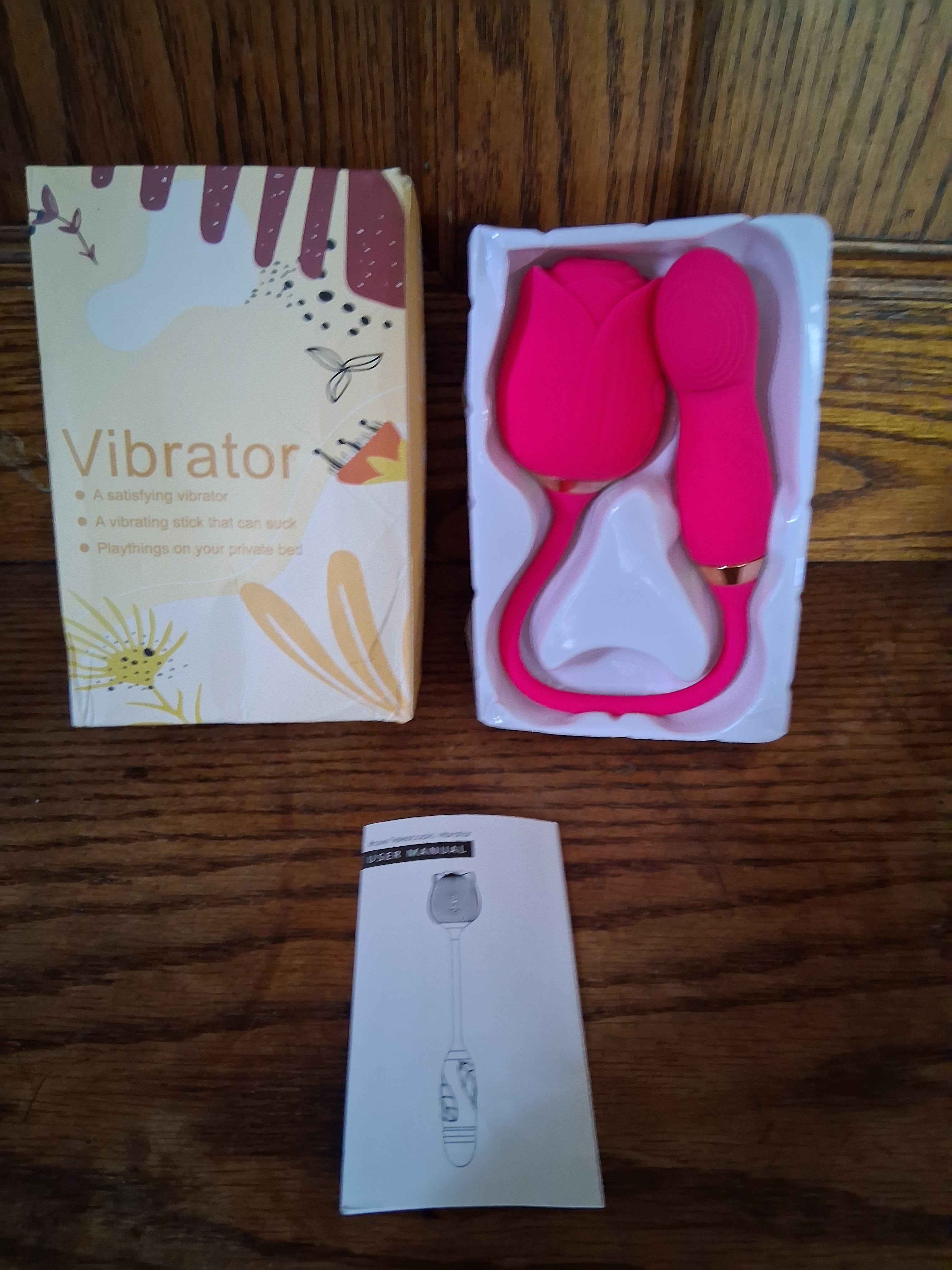 Telescopic Rose Vibrator